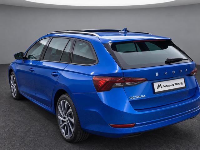 Skoda OCTAVIA Combi 1.4TSI iV PHEV 150kW/204PK Sportline Business · Panoramadak · Navigatie · Camera + Parkeersensoren · Stoel, Stuur + achterbank verwarming · 18'' Velgen ·