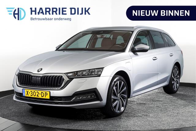Skoda OCTAVIA Combi 1.4 TSI iV PHEV Business Edition Plus | Org. NL | Afn. Trekhaak | Apple CarPlay | ACC | Navi | Stoel- & Stuurverwarming | PDC V+A | Camera | 18" |