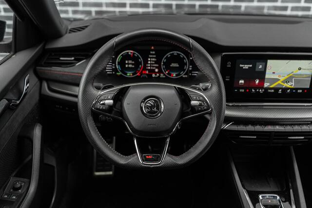 Skoda OCTAVIA Combi 1.4 TSI RS iV PHEV Business | Plug-in Hybrid | Achteruitrijcamera | Keyless Entry | Elektrische Achterklep | Elektrisch Verstelbare Voorstoelen | Leder Suedia Bekleding | Stoelmassage | Matrix LED Koplampen | Head-up Display | Cruise Control Adaptief | Dodehoekdetectie | Navigatie | Apple Carplay | Android Auto