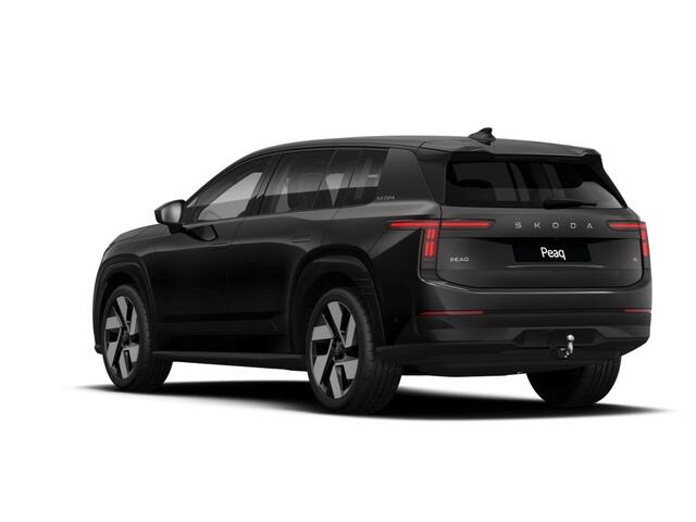 Skoda Peaq 90 Business Edition 7p. 286 pk | Suite Interieur | Adaptive Chassis Control Pakket | Assist pakket | Convenience Pakket met stoelventilatie | Derde zitrij | Simply Clever | Tech pakket | Trekhaak | Warmtepomp | Winter pakket | 21" lichtmetalen velgen "Javan" zwart gepolijst