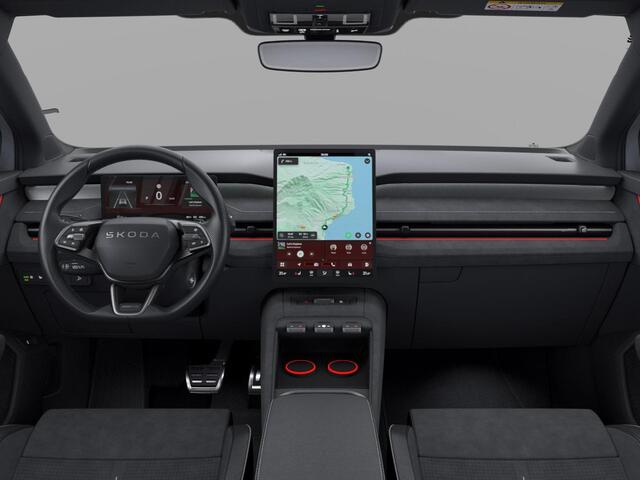Skoda Peaq 90 Sportline 7p. 286 pk | Panorama Dak | Derde zitrij | Trekhaak | Winter Pakket | Zwart Dak | 21" lichtmetalen velgen "Dugong" zwart gepolijst