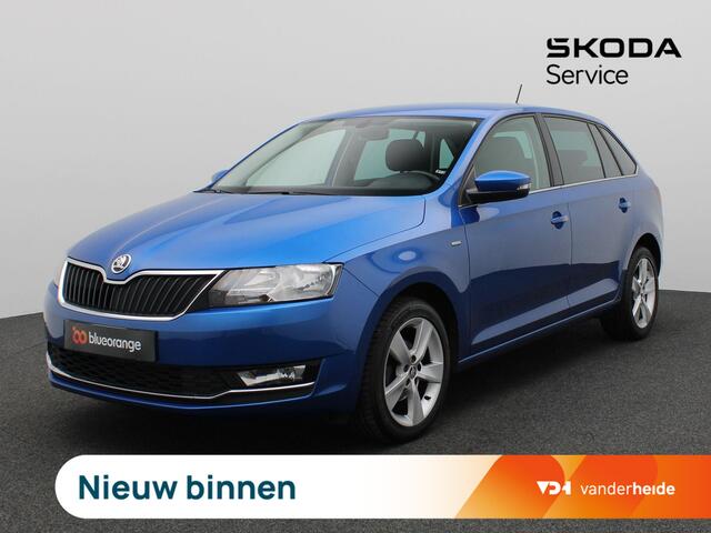 Skoda RAPID Spaceback 1.0 TSI Greentech Clever 95PK Stoelverwarming, Clima, Navi, PDC achter, DAB+, Getinte ramen, 16" LM Velgen