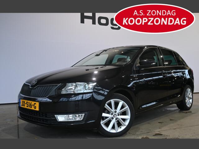 Skoda RAPID Spaceback 1.2 TSI Greentech JOY Automaat Navigatie Panoramadak Rijklaarprijs Inruil Mogelijk!