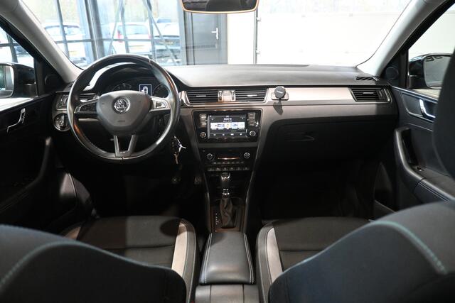Skoda RAPID Spaceback 1.2 TSI Greentech JOY Automaat Navigatie Panoramadak Rijklaarprijs Inruil Mogelijk!