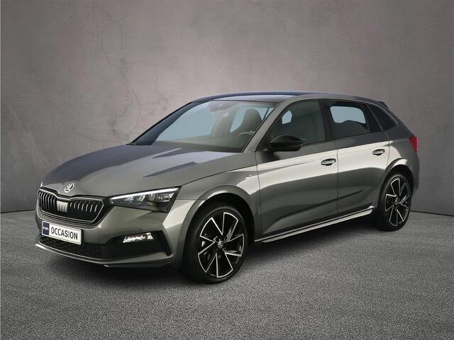 Skoda SCALA Monte Carlo 1.0 TSI 115pk DSG Automaat Panoramadak, Achteruitrijcamera, Cruise control, Stoelverwarming, App connect, LED koplampen, Airco, DAB, Parkeersensoren