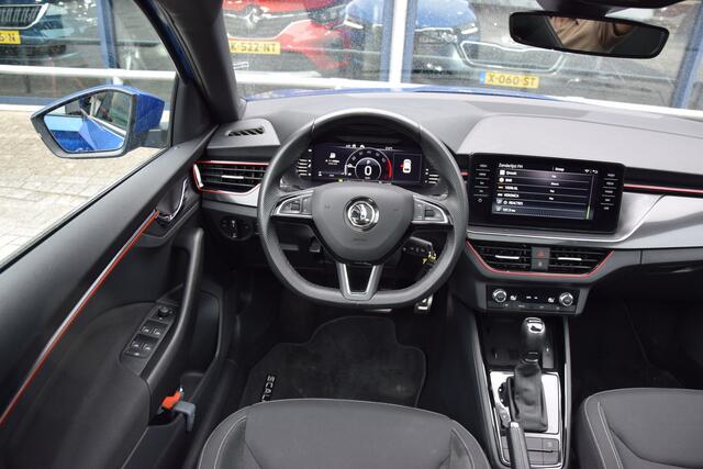 Skoda SCALA 1.0 TSI 116PK Sport Business DSG Automaat | Org. NL | BOVAG Garantie | Panoramadak | Virtual Cockpit | PDC Achter | Full LED | Sportstoelen | Flippers | Navi | Carplay |