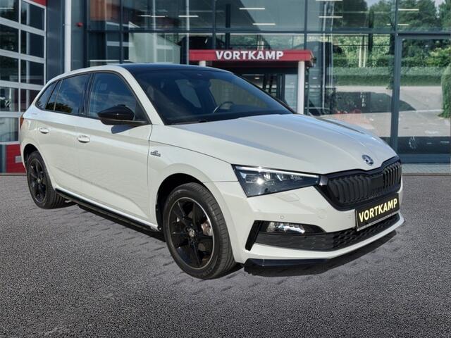 Skoda SCALA 1.5 TSI DSG MONTE CARLO GLAS-DAK/TREKHAAK/CAMERA/NAVI/CARPLAY