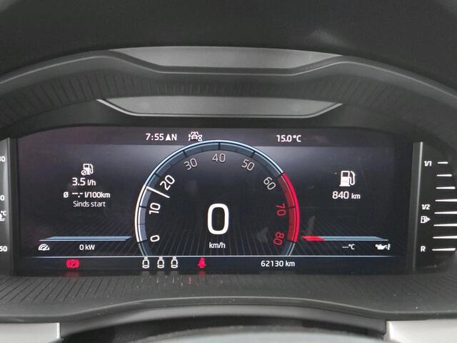 Skoda SCALA 1.0 TSI Ambition / FABRIEKSGARANTIE T/M 9-2027/ PARK. SENSOREN/ VIRTUAL COCKPIT/ CRUISE/ LED/ NAVI/ CLIMA/ 16" LMV