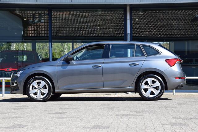 Skoda SCALA 1.0 TSI 110PK Ambition | Org. NL | Fabrieksgarantie | Trekhaak | Virtual Cockpit | Parkeersensoren | Navigatie | Full LED | Apple Carplay/Android Auto | Cruise Control | Verkeersbordherkenning |