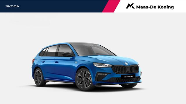 Skoda SCALA 1.0 TSI Monte Carlo 85 kW / 115 PK Hatchback 6 versn | Race Blue | Trekhaak