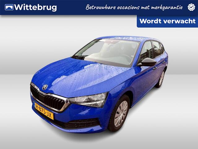 Skoda SCALA 1.0 TSI Active / CRUISE/ AIRCO/ LED/ MULTIMEDIA/ LEDER STUUR/ RUIM!/ ZUINIG!