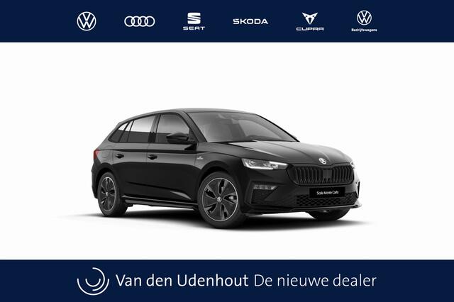 Skoda SCALA 1.0 TSI Greentech 115 6MT Monte Carlo Verwarmbare stoelen voor | Virtual Cockpit (digitaal instrumentenpaneel) met 10,2 inch kleurenscherm | Achteruitrijcamera
