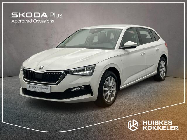 Skoda SCALA Ambition 1.0 TSI 110pk Cruise control, App connect, LED koplampen, Airco, DAB, Radio, Bluetooth