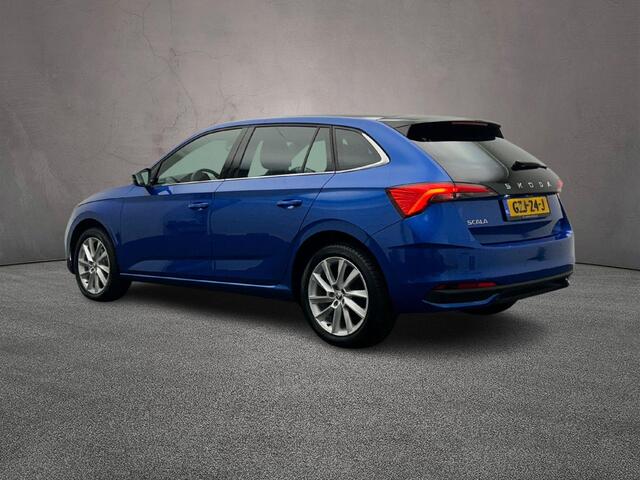 Skoda SCALA Business Edition 1.0 TSI 110pk DSG Automaat Adaptive cruise control, Panoramadak, Navigatie, LED koplampen, Achteruitrijcamera, Parkeersensoren, App connect, DAB, Radio