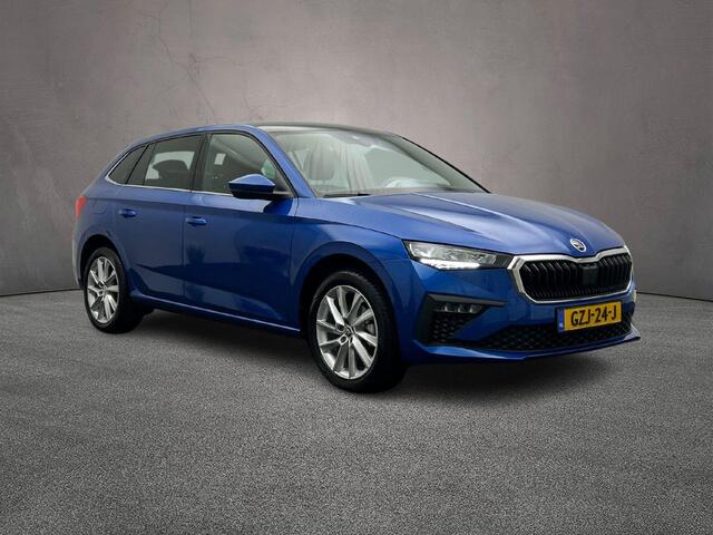 Skoda SCALA Business Edition 1.0 TSI 110pk DSG Automaat Adaptive cruise control, Panoramadak, Navigatie, LED koplampen, Achteruitrijcamera, Parkeersensoren, App connect, DAB, Radio
