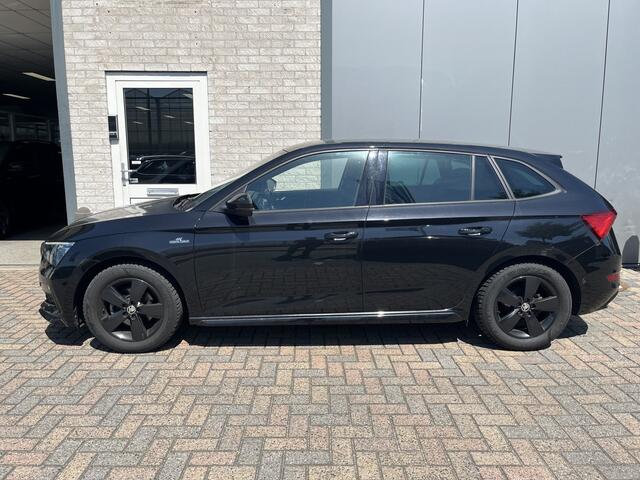 Skoda SCALA 1.5 TSI Monte Carlo / AUTOMAAT/ 150 PK/ PANO/ STUUR+STOELVERWARM./ ELEK.STOELEN/ ELEK.ACHTERKLEP/ DCC/ PARK.SENSOR.V+A/ CAMERA/ KEYLESS/ CRUISE/ DIGITAL DASH/ SMARTLINK/ DAB/ CLIMA/ NAVI/ LED/ 18'' LMV