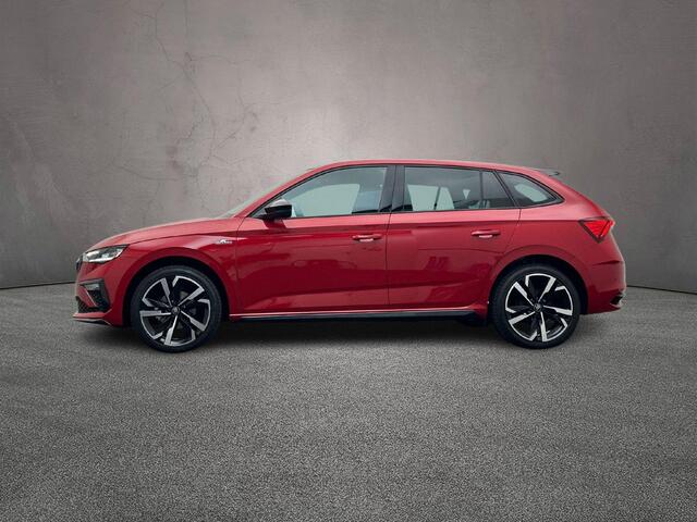 Skoda SCALA Monte Carlo 1.0 TSI 115pk DSG Automaat Trekhaak, Panoramadak, Adaptive cruise control, Achteruitrijcamera, Stoelverwarming, LED koplampen, Parkeersensoren