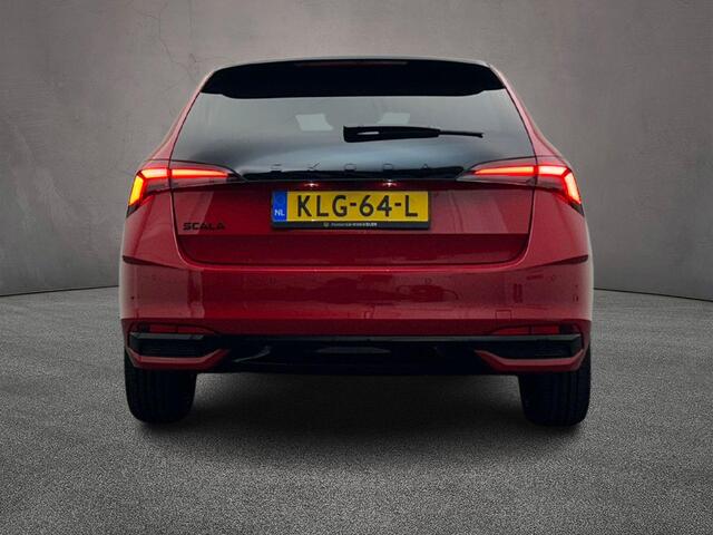 Skoda SCALA Monte Carlo 1.0 TSI 115pk DSG Automaat Trekhaak, Panoramadak, Adaptive cruise control, Achteruitrijcamera, Stoelverwarming, LED koplampen, Parkeersensoren