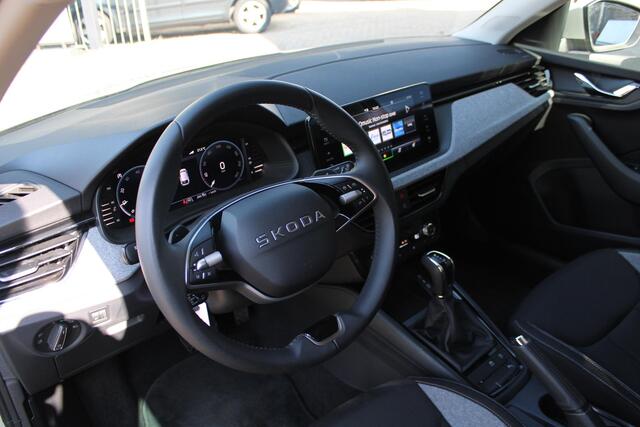 Skoda SCALA 1.0 TSI Trekhaak, Stoelverwarming, Carplay, Keyless, Camera, ACC, ECC, Navi, LED, Parkeersens. V en A, 16" LMV