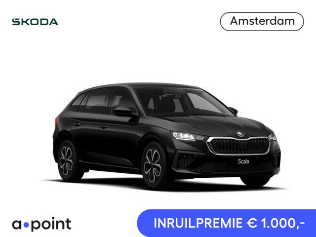 Skoda SCALA 1.0 TSI Edition | Stoel- en stuurverwarming| Trekhaak | Draadloos laden | 16 inch lichtmetalen velgen|