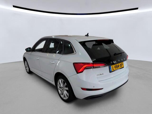 Skoda SCALA 1.0 TSI Business Edition / LEER/ PARK.SENSOREN V+A/ CAMERA/ CRUISE/ STOELVERWARMING/ ELEK.STOEL/ DIGITAL DASH/ NAVI/ CLIMA/ LED