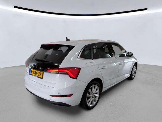Skoda SCALA 1.0 TSI Business Edition / LEER/ PARK.SENSOREN V+A/ CAMERA/ CRUISE/ STOELVERWARMING/ ELEK.STOEL/ DIGITAL DASH/ NAVI/ CLIMA/ LED