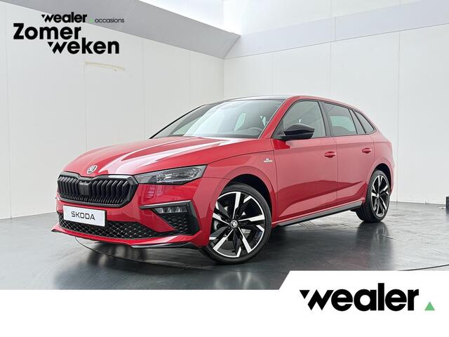 Skoda SCALA Monte Carlo 1.0 TSI | 115 PK | Adaptive Cruise Control | Achteruitrijcamera | Climate control | Panoramadak | Matrix LED | Keyless Entry | Navigatiesysteem | Elektrische achterklep |