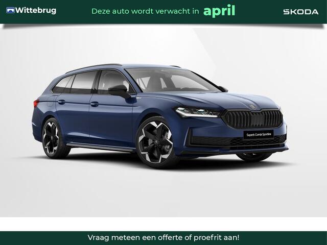 Skoda SUPERB Combi 1.5 TSI PHEV Sportline Business 2.000,- inruilpremie / Trekhaak / 19'' velgen