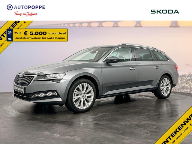 Skoda SUPERB Business Edition Plus 1.5 110 kW / 150 pk TSI Comb Panoramadak - Trekhaak - 18 inch LM