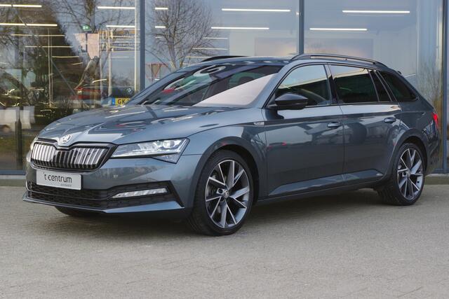 Skoda SUPERB Combi 1.4 TSI iV 218 PK Sportline BNS PHEV, Trekhaak, DCC, 4 x Stoelverwarming, Camera