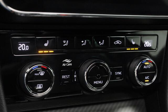 Skoda SUPERB Combi 1.4 TSI 218 pk DSG iV Sportline Business | Panoramadak | Matrix LED | Leder/alcantara | Geheugenstoel | Stuur-/stoelverwarming | Achteruitrijcamera