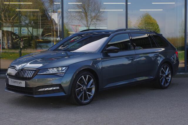 Skoda SUPERB Combi 1.4 TSI iV Sportline Business, Trekhaak, 19" LM, Adap. Cruise Control