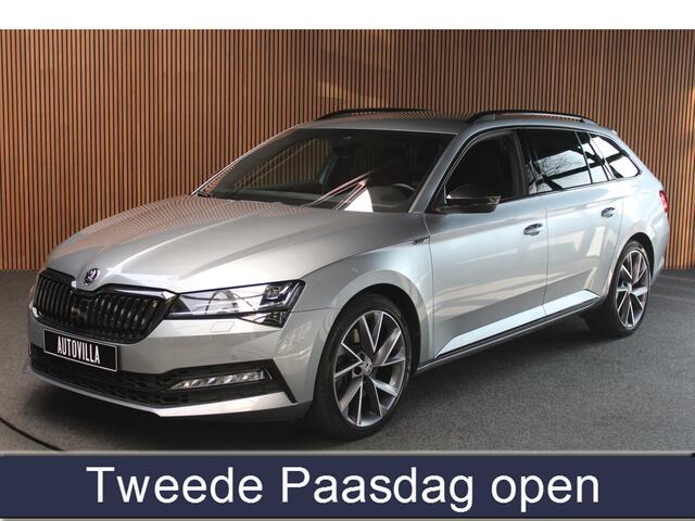 Skoda SUPERB Combi 2.0 TSI 4x4 Aut ACC Navi Camera Leder PDC Elektr. achterklep Climate 4-zone Memory Stuurverwarming Stoelverwarming LED PDC