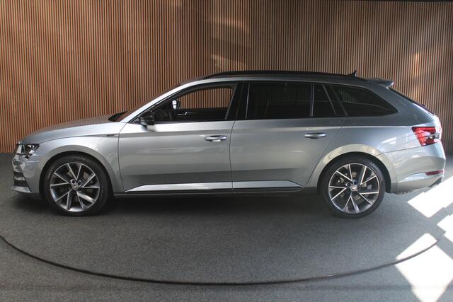Skoda SUPERB Combi 2.0 TSI 4x4 Aut ACC Navi Camera Leder PDC Elektr. achterklep Climate 4-zone Memory Stuurverwarming Stoelverwarming LED PDC