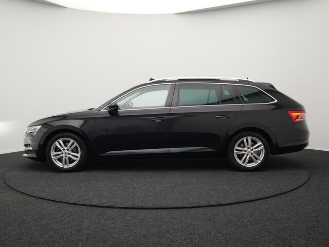 Skoda SUPERB Combi 1.4 TSI iV Business Edition Plug In Hybrid 218pk PHEV | Panodak | Lederen Sportstoelen Memory & Ventilatie | Adaptive Cruise | Crystal LED | 360 Camera | Navigatie | Apple Carplay | Virtual | DAB | Sfeerverlichting |