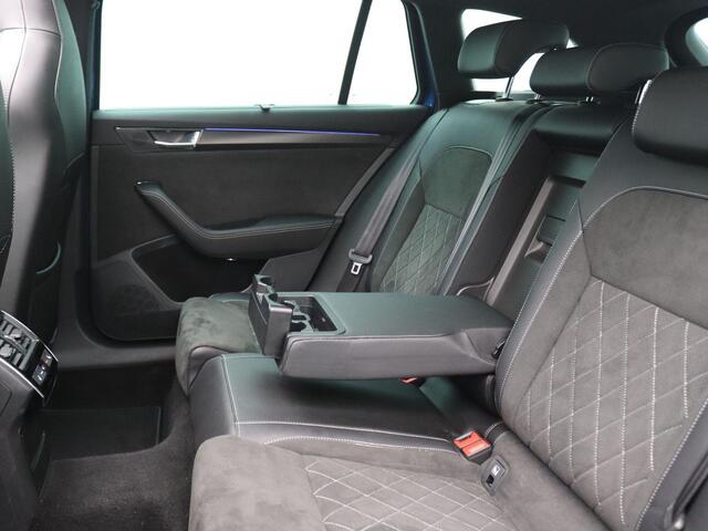 Skoda SUPERB Combi 1.4 TSI iV Sportline Business 218PK DSG Pano-Schuifdak, Keyless, Adaptieve Cruise Controle, 360gr. Camera, Stoel-Stuurverwarming, Side Assist, Virtual Cockpit, 19" LM Velgen