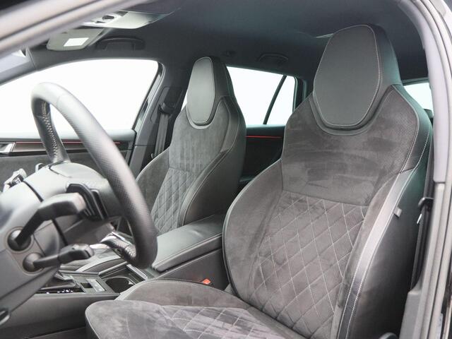 Skoda SUPERB Combi 1.4 TSi 218 Pk Automaat iV Sportline Business | Adaptive Cruise | CarPlay | Navigatie | Bluetooth | Parkeersensoren | Stoelverwarming | Trekhaak | 19 Inch