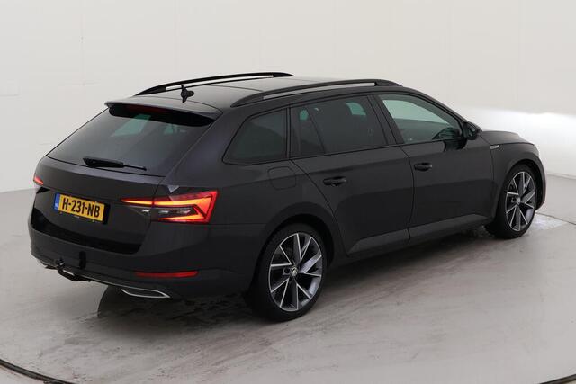 Skoda SUPERB Combi 1.5 TSI ACT Sportline Business / DSG/ Metallic/ Digitale Cockpit/ Led/ Panoramadak/ Elec. Klep/ Camera/ Parkeersensoren/ 19 lmv