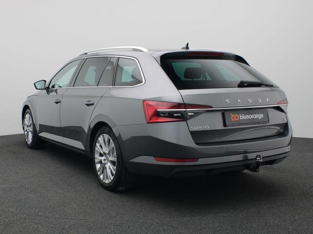Skoda SUPERB Combi 1.4 TSI iV Business Edition Plus 218PK DSG Adaptieve Cruise Controle, Achteruitrijcamera, Matrix-LED verlichting, Volleder, Memorystoel, Keyless, Navi, Trekhaak, 18" LM Velgen
