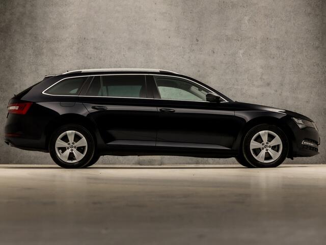 Skoda SUPERB Combi 1.5 TSI ACT Sport Deluxe 150Pk Automaat (APPLE CARPLAY, GROOT NAVI, CAMERA, STOELVERWARMING VOOR/ACHTER, MEMORY SEATS, ADAPTIVE CRUISE, CANTON AUDIO, ELEK ACHTERKLEP, GETINT GLAS, NIEUWSTAAT)