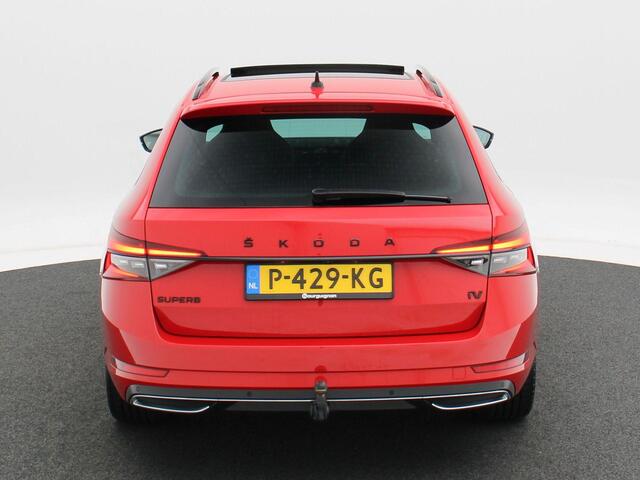 Skoda SUPERB Combi 1.4 TSi 218 Pk iV Sportline Business | Panoramadak | CarPlay | Navigatie | Bluetooth | Camera | Trekhaak | 18 Inch | 54.028 Km!!