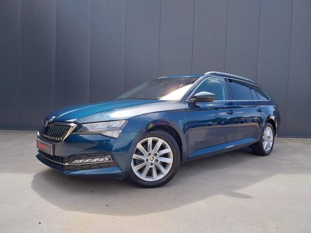 Skoda SUPERB 1.4 TSI iV PHEV 1e EIGENAAR VIRTUAL COCKPIT ADAPT CRUISE CAMERA MEMORY STOEL LEER PARK ASSIST LED NAVI ECC TREKHAAK