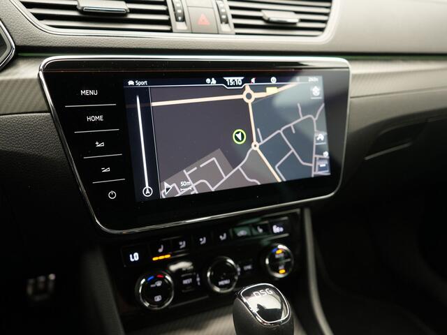 Skoda SUPERB Combi 1.4 TSI iV Sportline Plug In Hybrid 218pk PHEV | Trekhaak af Fabriek | Adaptive Cruise | Alcantara RS Sportstoelen Verwarmd | Canton Audio | 19"L.M | | Chrystal LED | Virtual |