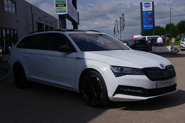 Skoda SUPERB Combi 1.4 TSI iV 218 PK Sportline Bns, Panoramadak, 360° Camera, Memory, 4x Stoelverwarming