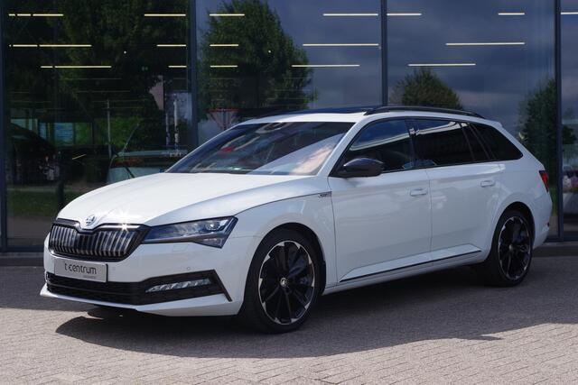 Skoda SUPERB Combi 1.4 TSI iV 218 PK Sportline Bns, Panoramadak, 360° Camera, Memory, 4x Stoelverwarming