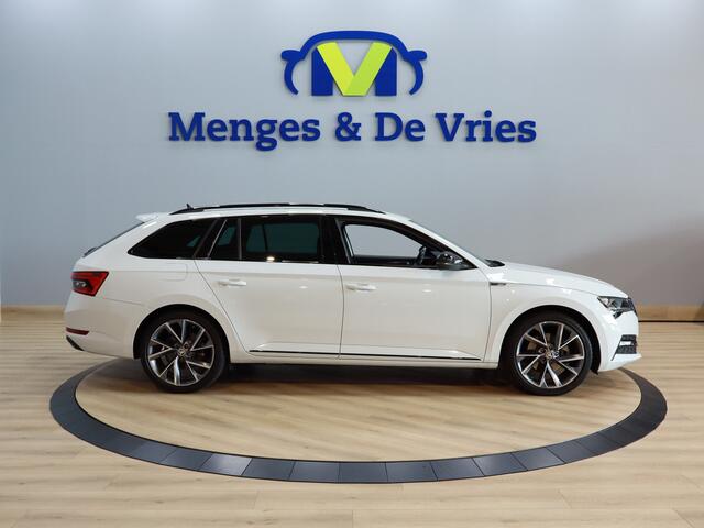 Skoda SUPERB Combi 1.4 TSI iV Sportline Business Airco ECC | Virtual | Memory | LED | Cruise Control | Trekhaak | Stuurverwarming | Camera | Sfeer | Isofix | NAP