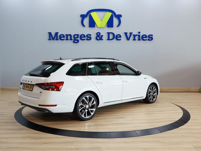 Skoda SUPERB Combi 1.4 TSI iV Sportline Business Airco ECC | Virtual | Memory | LED | Cruise Control | Trekhaak | Stuurverwarming | Camera | Sfeer | Isofix | NAP