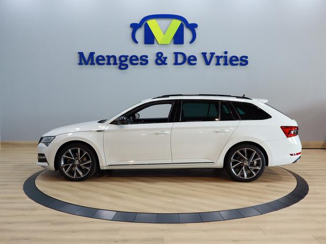 Skoda SUPERB Combi 1.4 TSI iV Sportline Business Airco ECC | Virtual | Memory | LED | Cruise Control | Trekhaak | Stuurverwarming | Camera | Sfeer | Isofix | NAP
