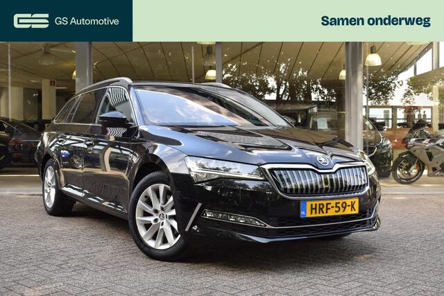 Skoda SUPERB Combi 1.4 TSI iV Business Pano / Leder / Memory / Adaptieve cruise / stoelverw / wegkl Trekhaak / 360 Camera / Etc