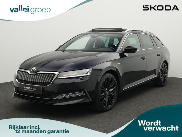 Skoda SUPERB Combi 1.4 TSI 218 pk DSG iV Laurin & Klement | Panoramadak | Leder | Navigatie Columbus | Geheugen-/massagestoel